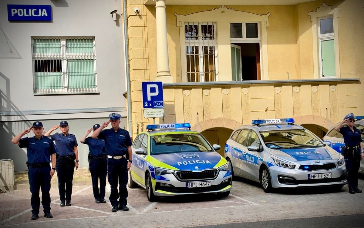 Policjanci z Nysy uczcili pamięć podkomisarza Natana Sieronia zabitego na służbie