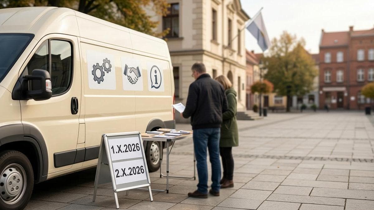Mobilny punkt PUP w Nysie przyjedzie do Paczków i Otmuchowa