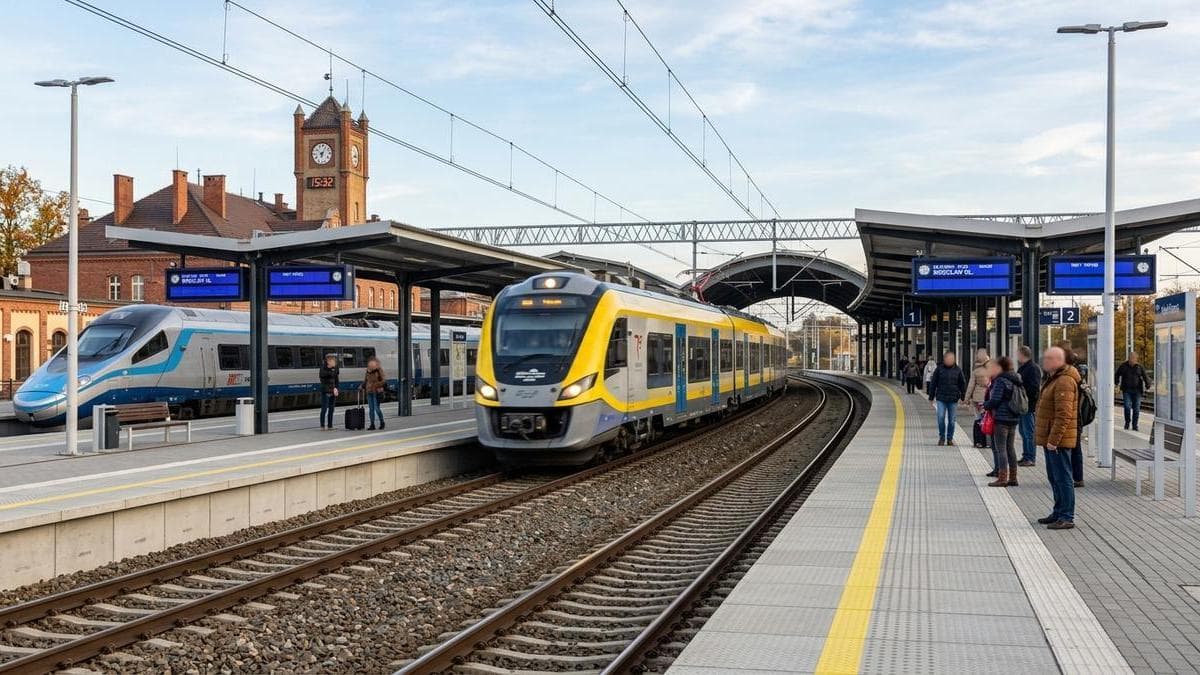 Od 25 października nowy rozkład jazdy pociągów – powrót połączeń przez Opole