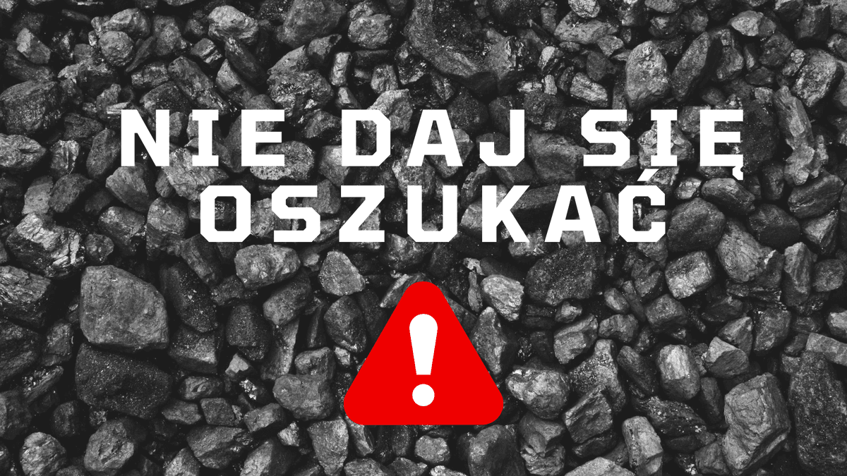 Policja Opolska ostrzega przed oszustami sprzedającymi węgiel i pellet przez internet
