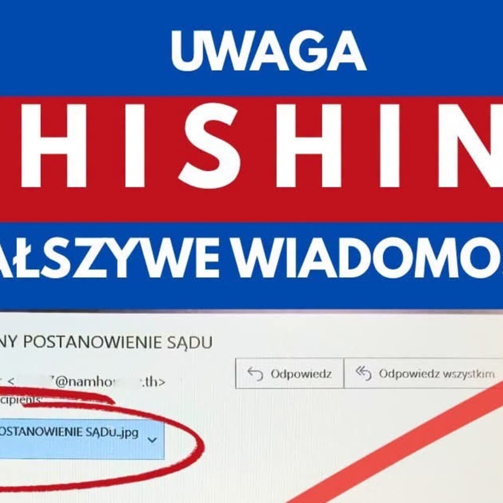 Ostrzeżenie przed phishingiem: fałszywe e-maile podszywają się pod Policję i inne instytucje