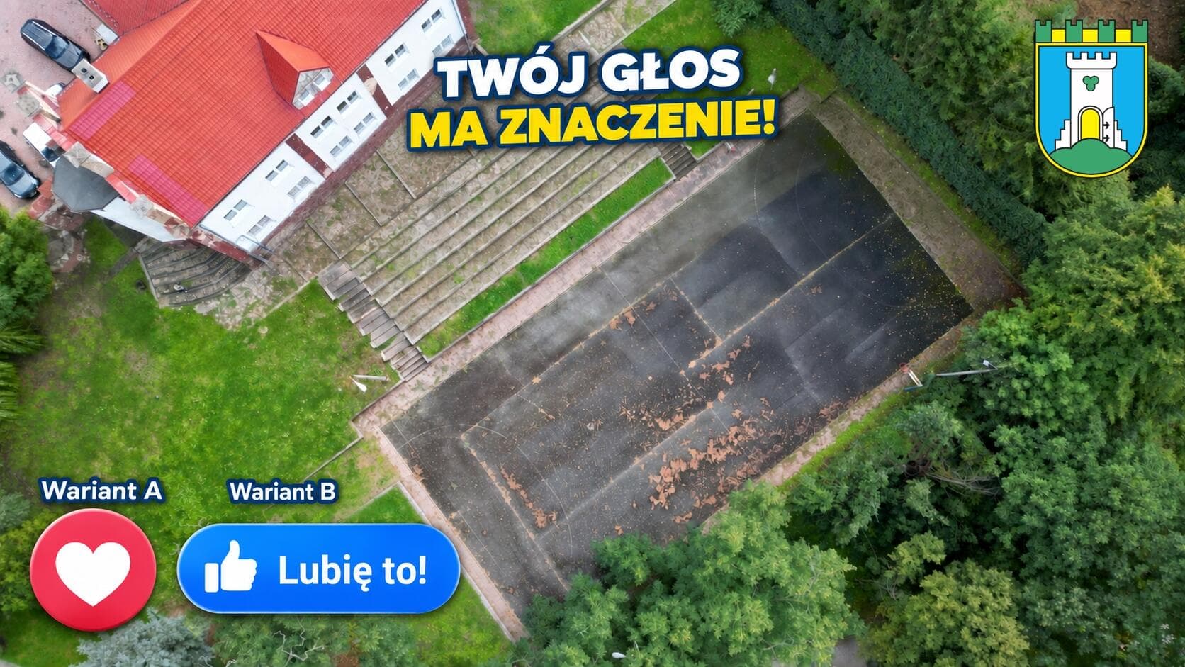 Mieszkańcy Otmuchowa wybiorą zagospodarowanie terenu przy ul. Żeromskiego – boisko czy miejsce spotkań