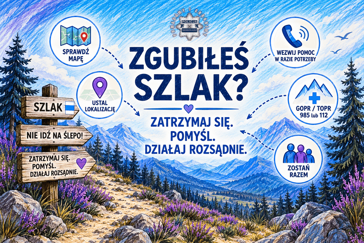 Mieszkańcy powiatu nyskiego zagubili się w Górach Złotych. Z pomocą przyszedł GOPR