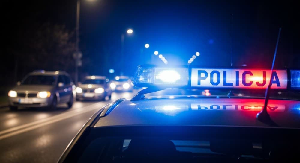Dwa pijani kierowcy w jedną noc – jeden wjechał w latarnię, druga skończyła w rowie