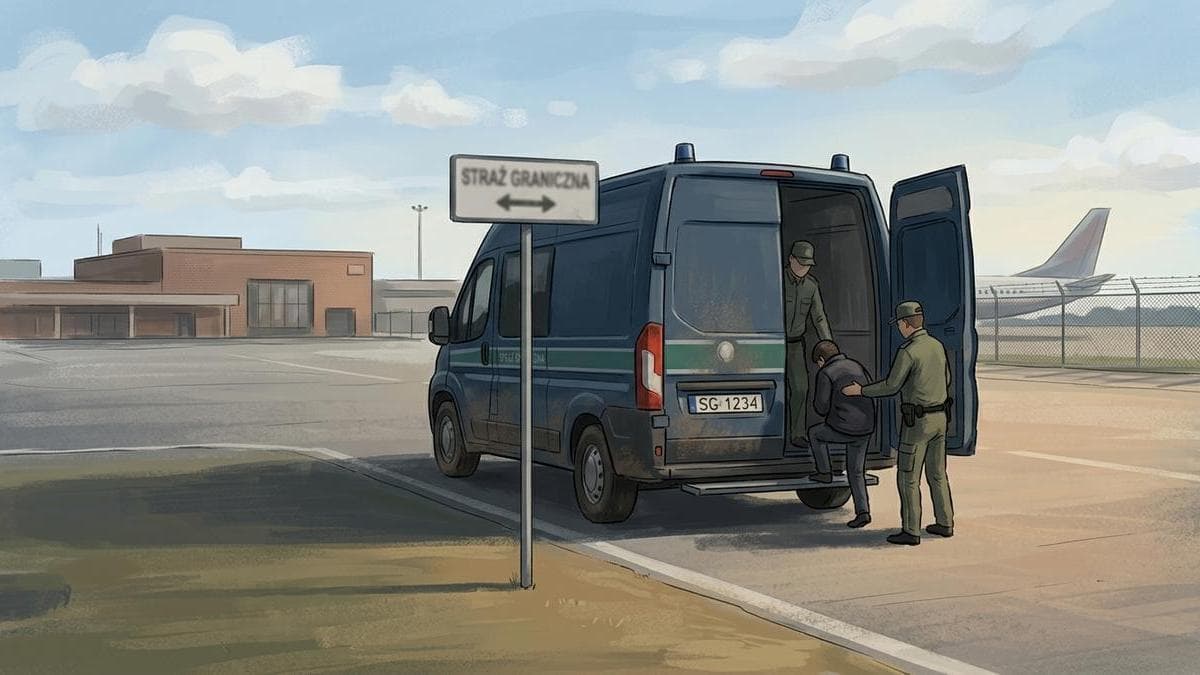 Obywatel Mołdawii deportowany po odbyciu kary w nyskim zakładzie karnym