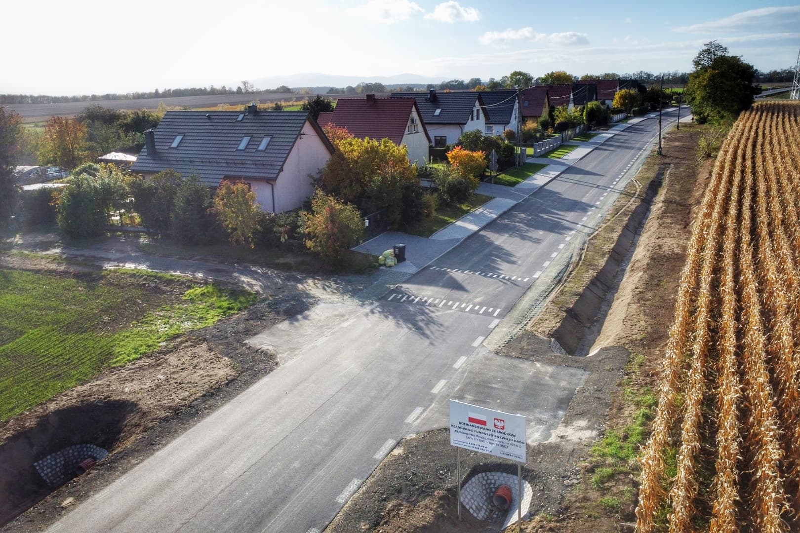 Przebudowa drogi powiatowej Starowice-Lipniki zakończona. Koszt inwestycji przekroczył 9,6 mln zł