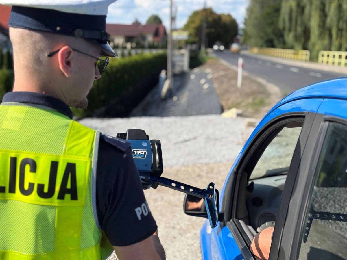 Akcja „Prędkość" w powiecie nyskim: 60 wykroczeń i 2 zatrzymane prawa jazdy