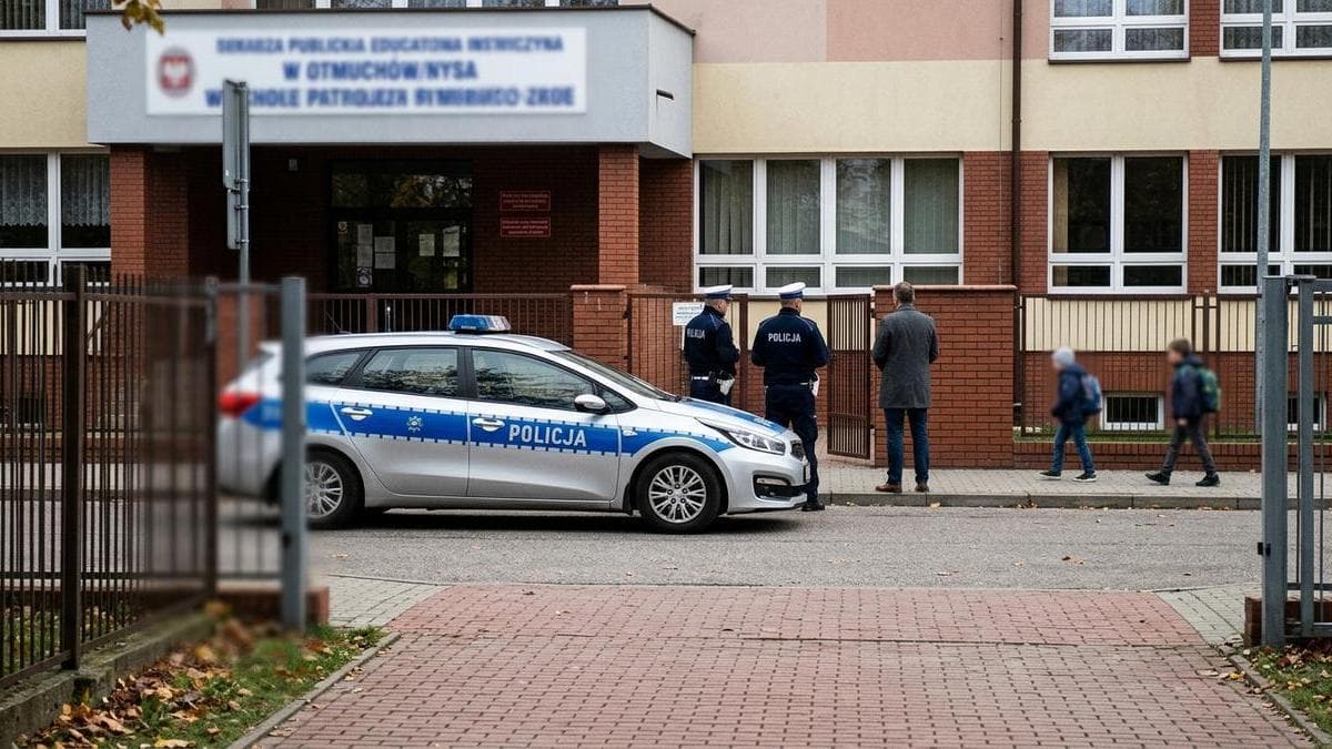 Nóż w szafce ucznia szkoły podstawowej w Otmuchowie. Policja: nie doszło do zagrożenia