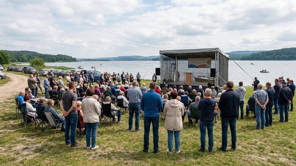 Mateusz Morawiecki spotkał się z około 300 sympatykami Rozwoju Plus nad Jeziorem Otmuchowskim