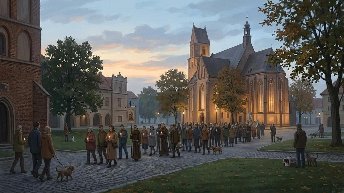 Nabożeństwo Transitus z biskupem i błogosławieństwo zwierząt w Nysie – plan obchodów 800-rocznicy śmierci św. Franciszka