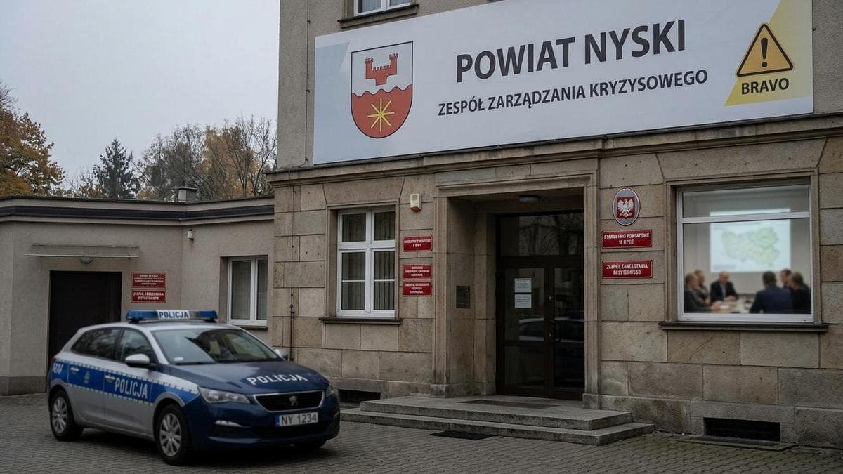 Powiat Nyski zwołał Zespół Zarządzania Kryzysowego w sprawie bezpieczeństwa w szkołach