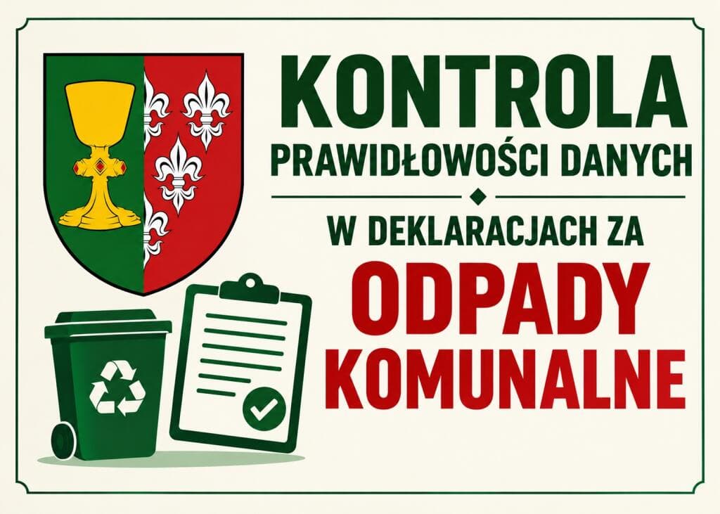 Gmina Kamiennik kontroluje deklaracje śmieciowe mieszkańców i przedsiębiorców