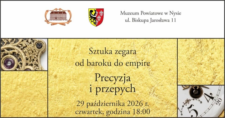 Wystawa zegarów w Muzeum Powiatowym w Nysie czynna do 10 stycznia 2026 roku