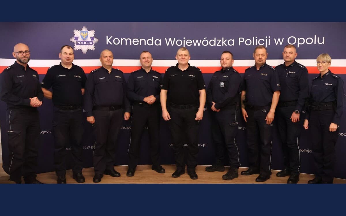 Policjant z Głuchołaz wygrał konkurs na najlepszego dyżurnego Opolszczyzny 2026