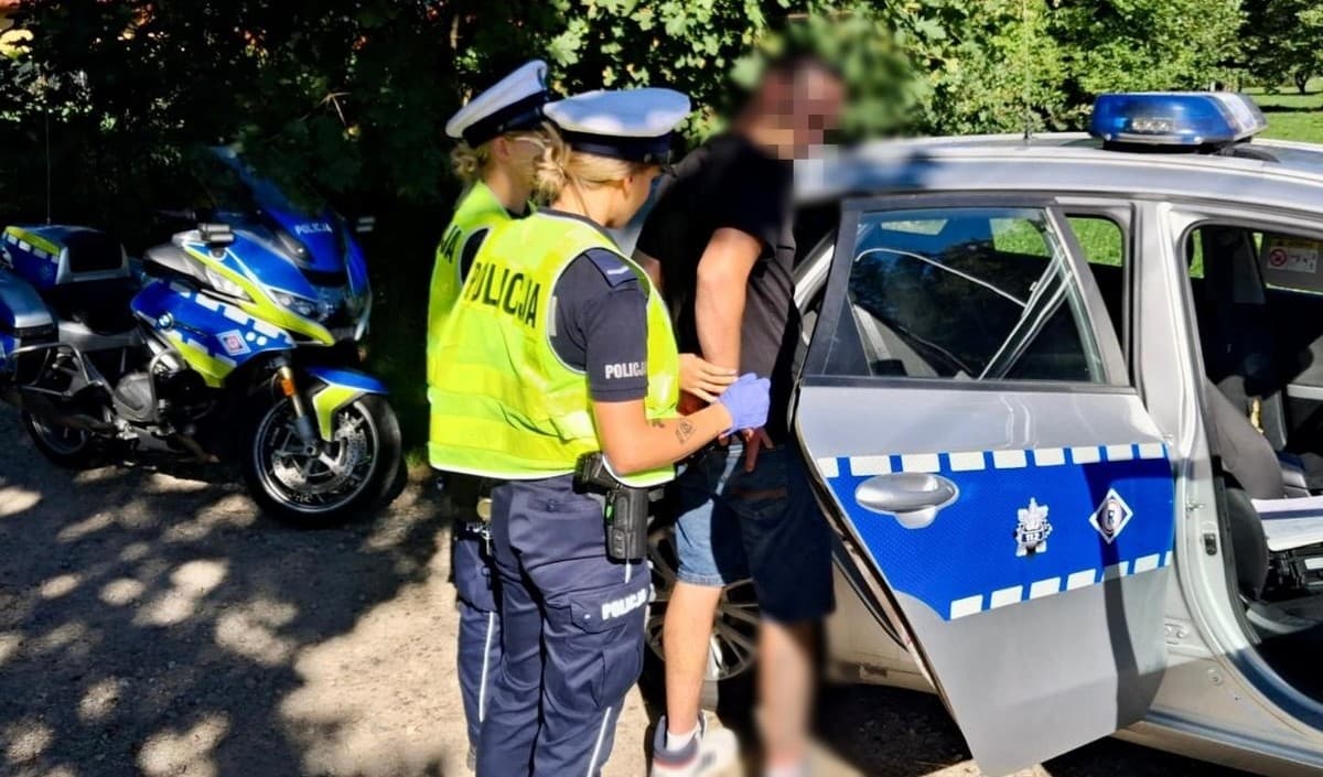 Pijany kierowca bez prawa jazdy wiózł syna na rozpoczęcie roku szkolnego w Nysie